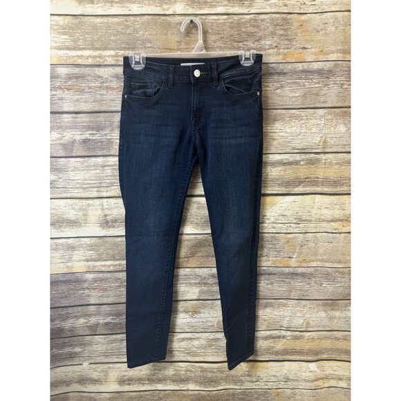 DL1961 Margaux Instasculpt Ankle Skinny 24 Dark Moscow Wash Stretch - Picture 2 of 6